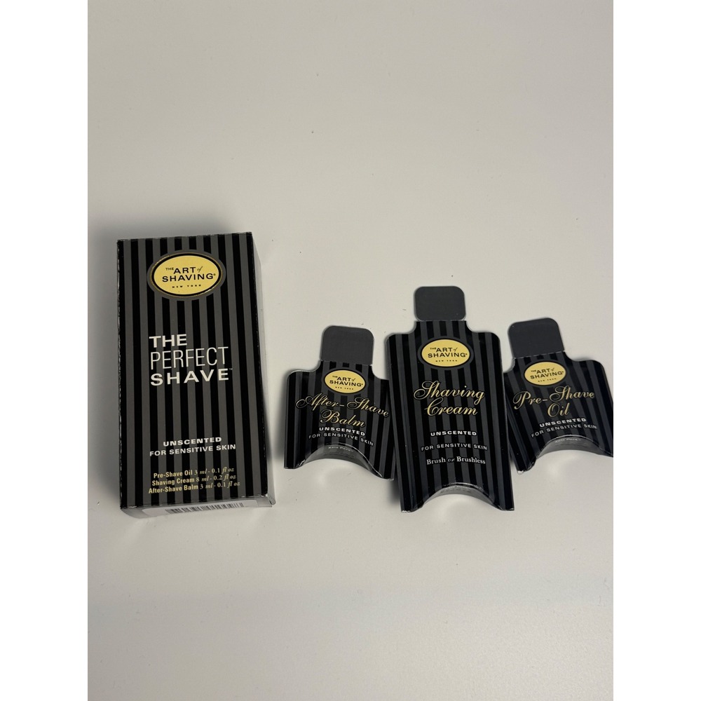 NEW The Art of Shaving The Perfect Shave Travel Set (3 piece set)